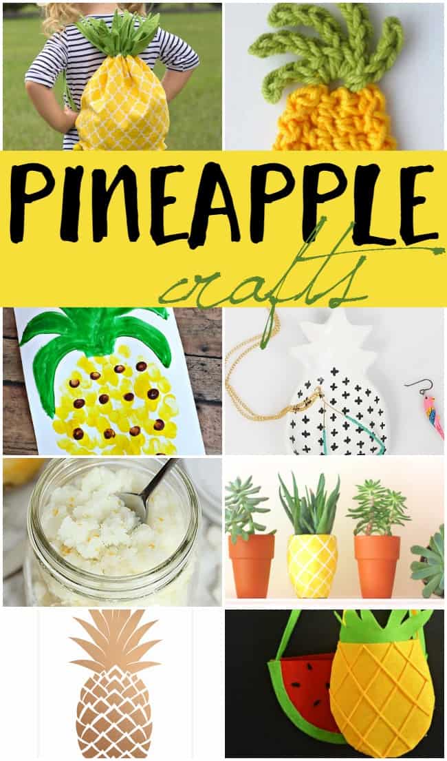If you have been wanting to hop on the pineapple trend wagon then you should definitely check out these awesome diy pineapple crafts.