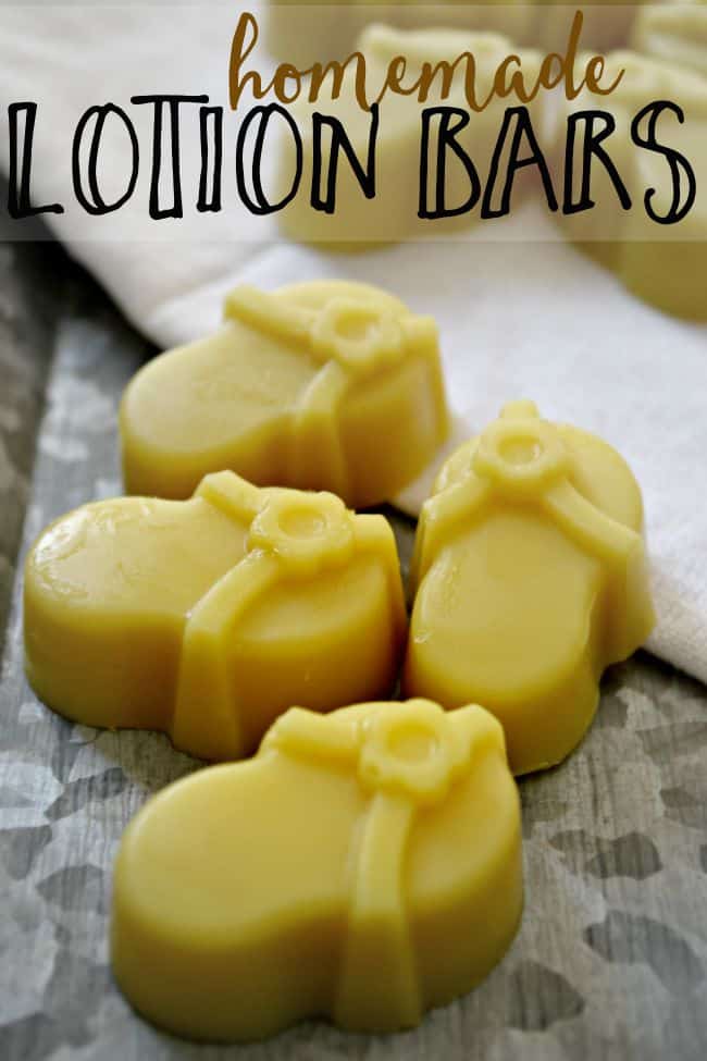 Love these easy to make, 3 ingredient lotion bars. Perfect to remedy dry skin. Plus you can add any of your favorite smelling essential oils. 