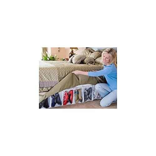 Bed Skirt Shoe Storage Today's Creative Ideas