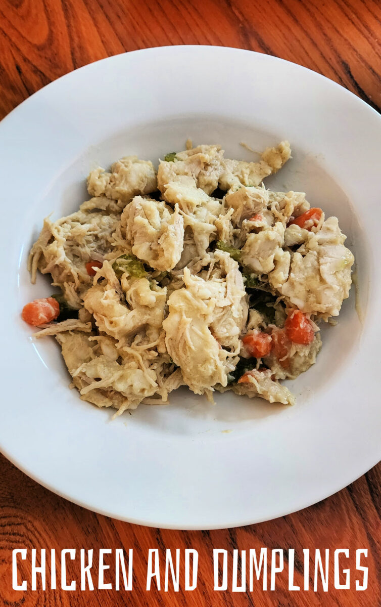 Easy Chicken and Dumplings with Canned Biscuits