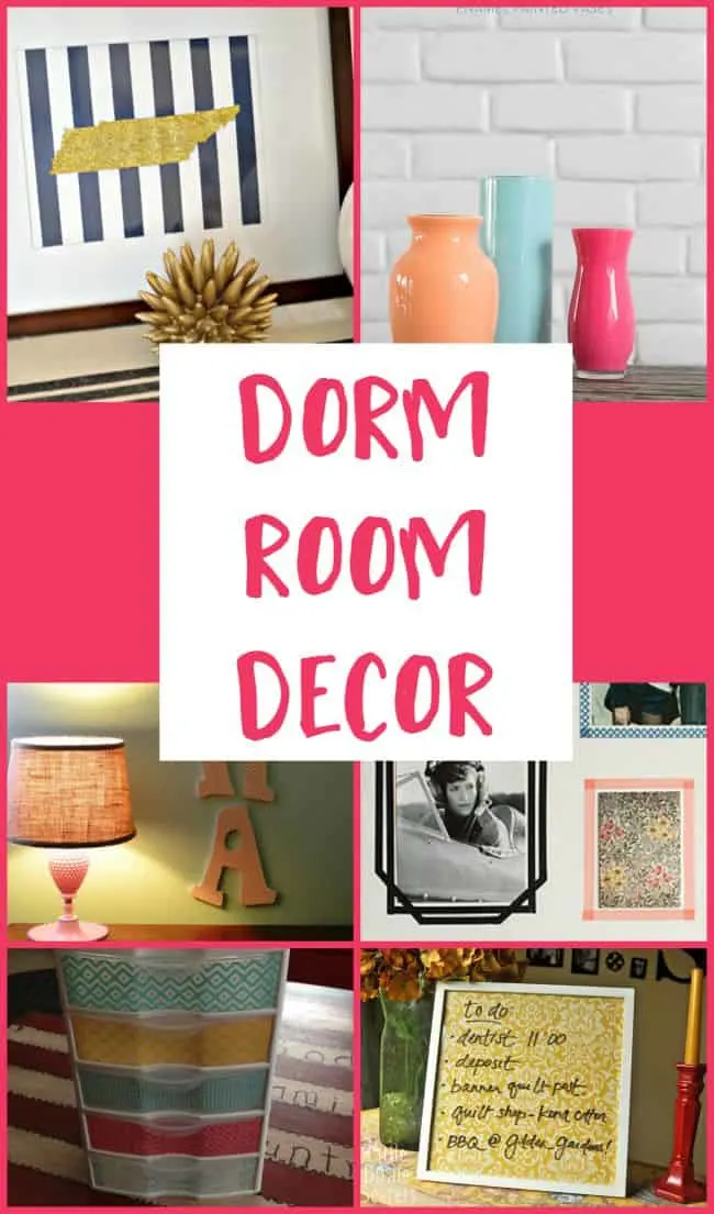 Head to college or back to college with these easy and budget friendly ways to decorate your dorm room.