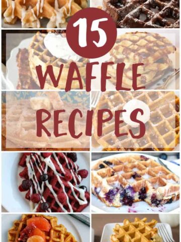 Waffles are the perfect crispy on the outside and warm and fluffy on the inside. Hook up your breakfast with one of these tasty recipes.