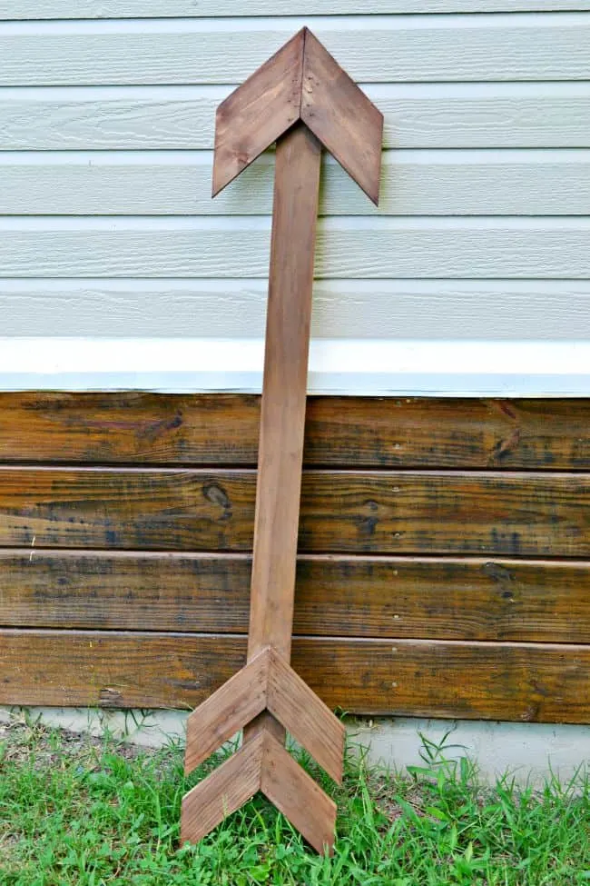 How to make your own wooden arrows. These are super easy to make and can be made for less than $5.