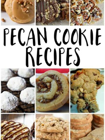 So many delicious ways to make cookies with pecans in them.