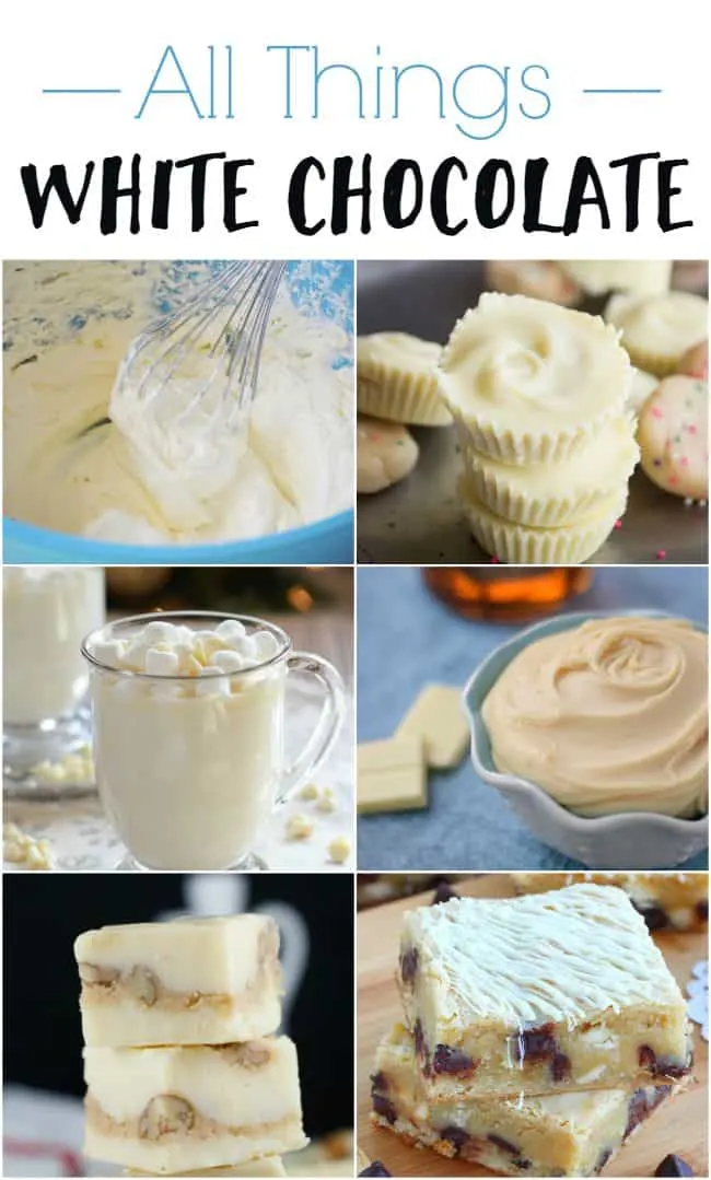 If you are a white chocolate lover then these awesome recipes are for you. From yummy truffles to delicious dip.