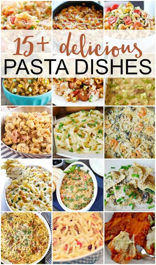 Very few pantry staples are more versatile than pasta.Whether you're cooking for a family supper or entertaining with friends, these 15 delicious pasta dishes will never fail to impress. 