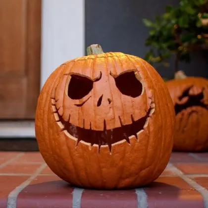 jack skellington pumpkin carving templates