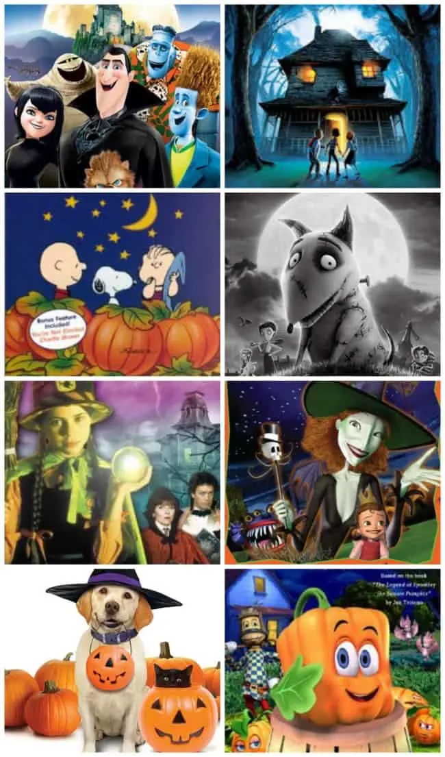 Enjoy a Halloween movie Marathon with these scary movies (that aren't too scary). Perfect to set the Halloween mood for the entire family.