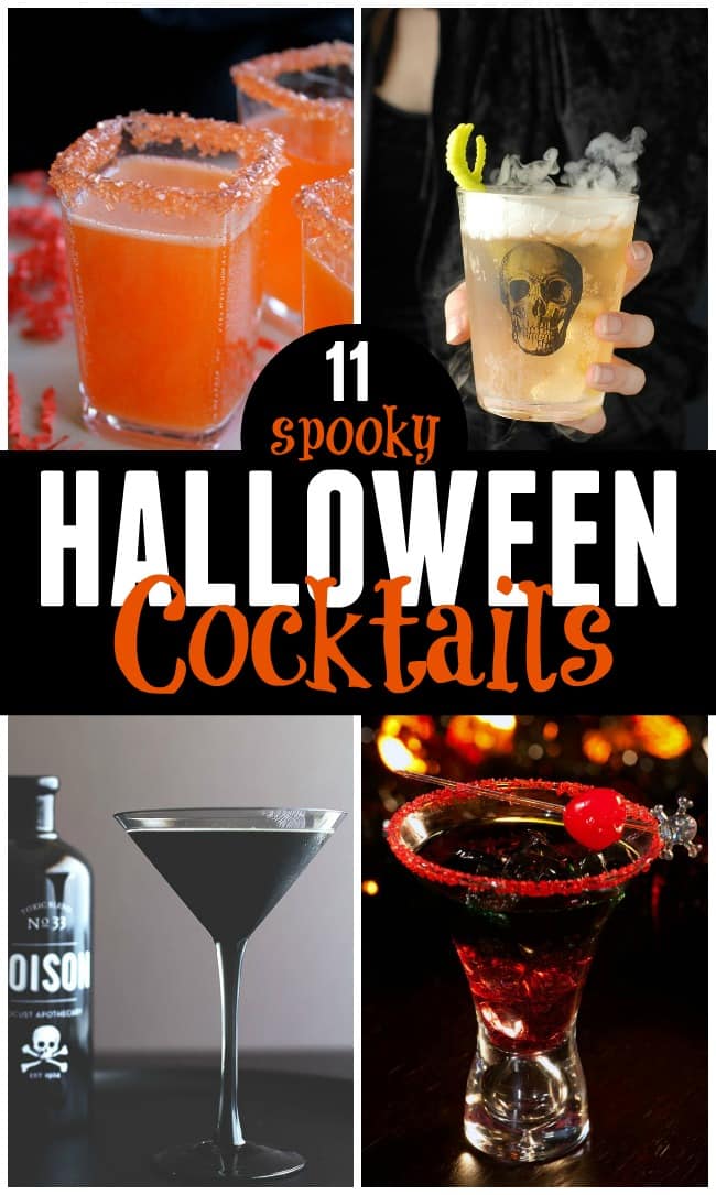 11 Easy & Spooky Halloween Cocktails and Party Drinks