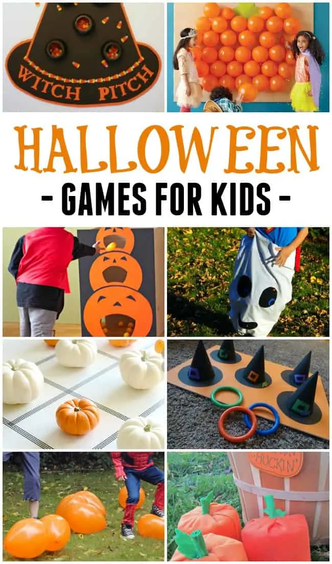These really simple and not-too-scary Halloween party games for kids will help you host the best Halloween party ever! 