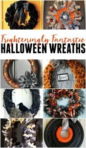 Delight your visitors and trick-or-treaters this October by decorating your front door with these easy-to-make Halloween wreaths.