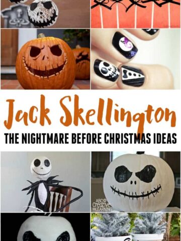If you love The Nightmare Before Christmas then check out all of these fantastic Jack Skellington ideas