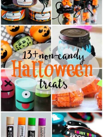 Don't get stuck handing out just candy to trick-or-treaters, check out these awesome non-candy Halloween treats.
