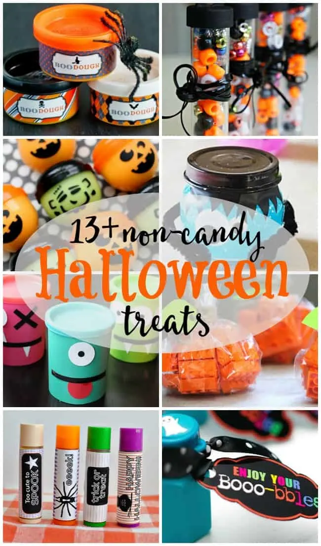 Don't get stuck handing out just candy to trick-or-treaters, check out these awesome non-candy Halloween treats. Great for classroom ideas too.