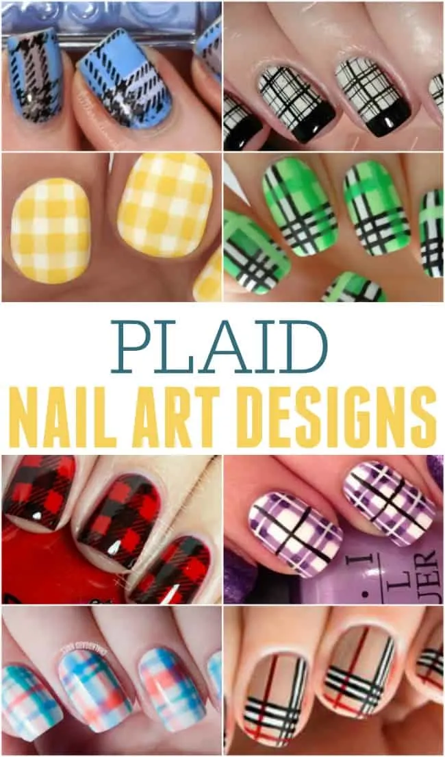 Learn how to create fun plaid nail art designs with one of these great tutorials. All easy enough for the beginner nail artist.