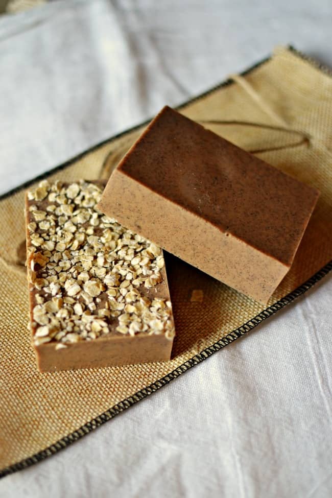 Love this recipe for homemade pumpkin spice goat's milk soap. It smells divine with a creamy pumpkin and hint of spice scent. Just like fall! Great gift idea too!