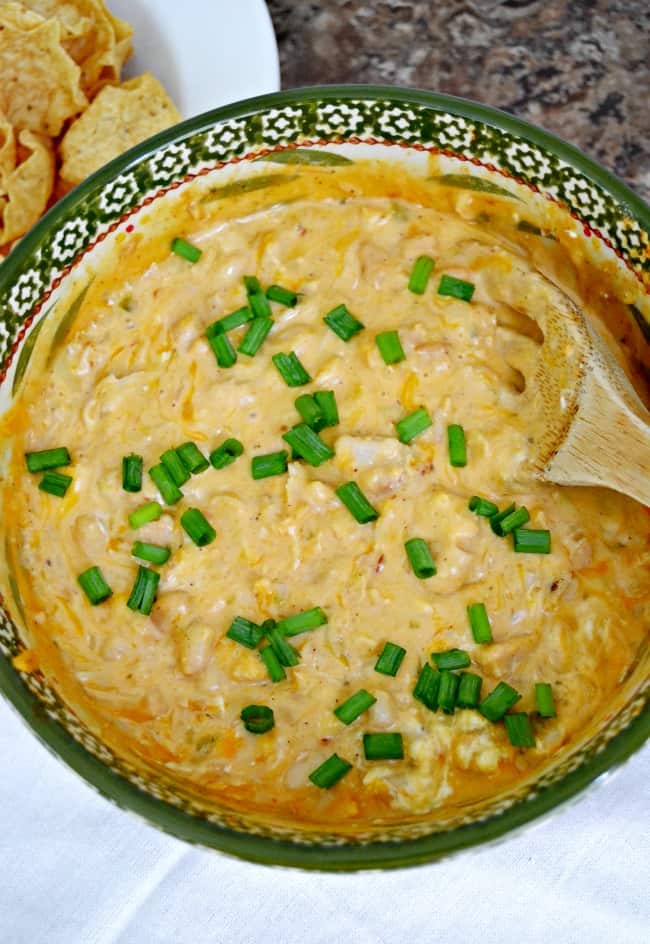 This White Chicken Chili Dip is perfect for any game day or make game day every day. 