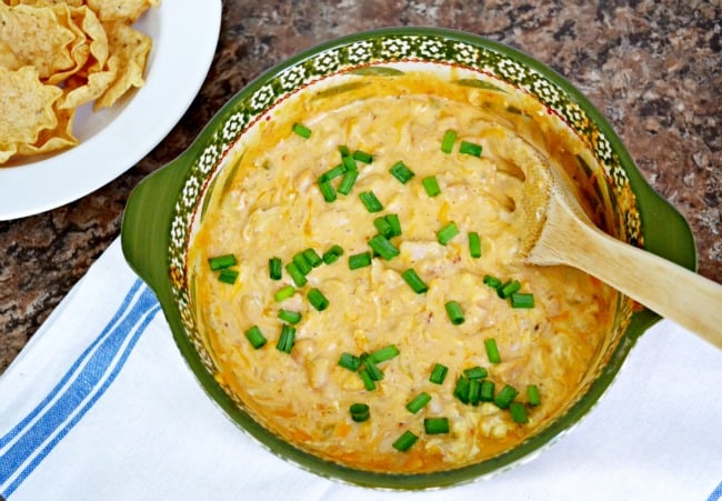 This White Chicken Chili Dip is perfect for any game day or make game day every day. 