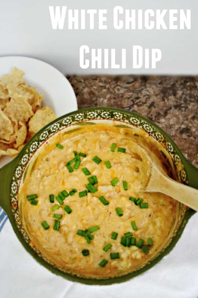 This White Chicken Chili Dip is perfect for any game day or make game day every day.