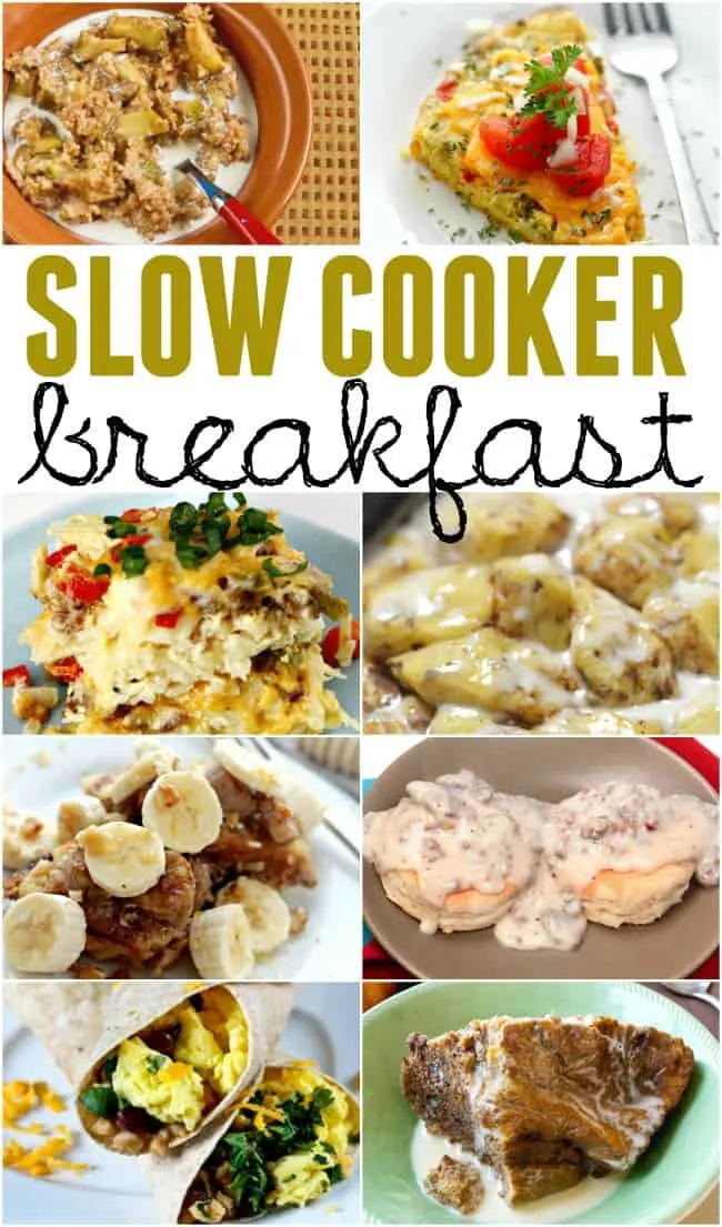 Friends and family gathering for the holidays? If you are feeding a crowd then you will definitely want to check out these incredible slow cooker breakfast recipes. They are perfect for feeding the early morning bunch and hearty enough to tide them over for the big meals. These slow cooker breakfast ideas are also great for a quick weekday breakfast or a Sunday brunch too.