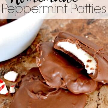 These homemade peppermint patties are better than store bought and super easy to make. All you need is just a few ingredients and you are on your way to that refreshing creamy mint taste.