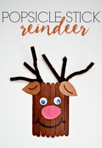 Popsicle Stick Reindeer Craft for Kids | Today's Creative Ideas