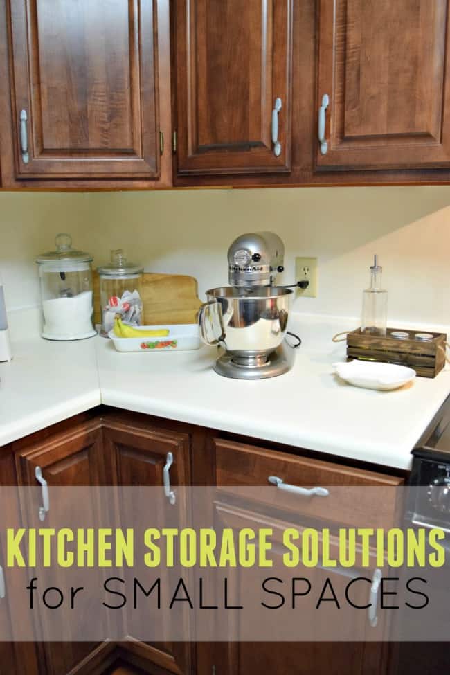 Kitchen Storage Solutions for Small Spaces! - Today's Creative Ideas