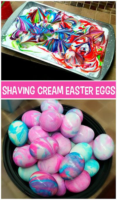 Looking for the best way to dye Easter eggs? Check out these various techniques from shaving cream to tissue paper and everything in between.