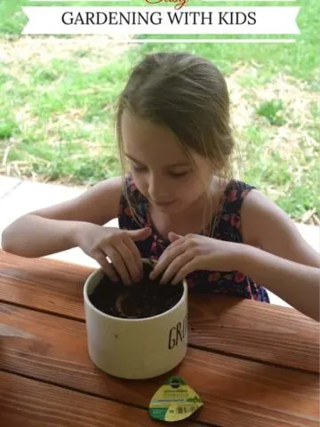 Get your kids outside this spring and summer with these easy gardening with kids tips to grow a garden fit for the whole family.