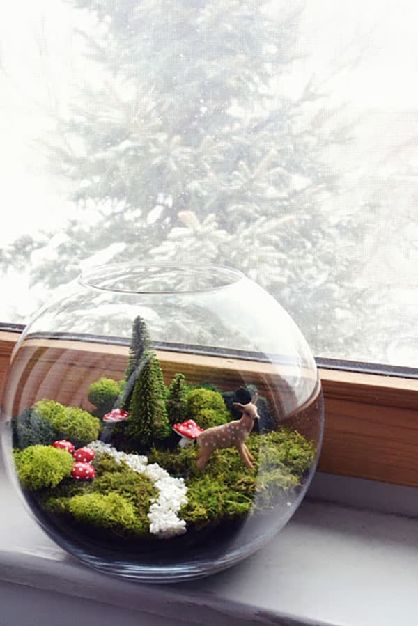 You can create your own little world with these miniature fairy garden ideas.
