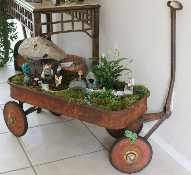 You can create your own little world with these miniature fairy garden ideas.