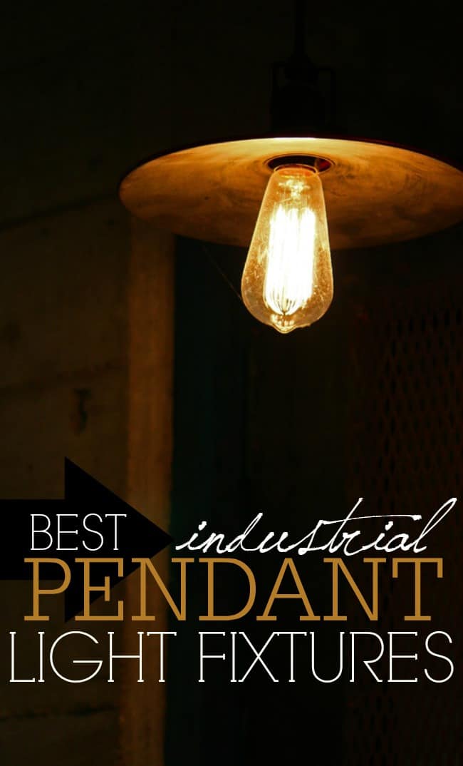 Find the best top industrial pendant light fixtures in styles ranging from vintage industrial to modern industrial. The perfect touch for your farmhouse home!