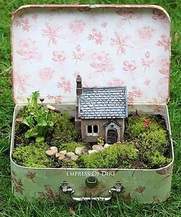 You can create your own little world with these miniature fairy garden ideas.