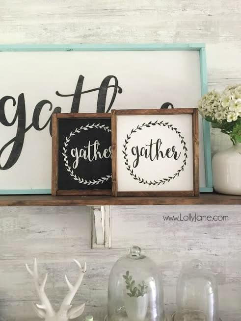 Free Farmhouse Printables! These gorgeous prints are perfect for framing and putting up on your wall and bonus they are all FREE.