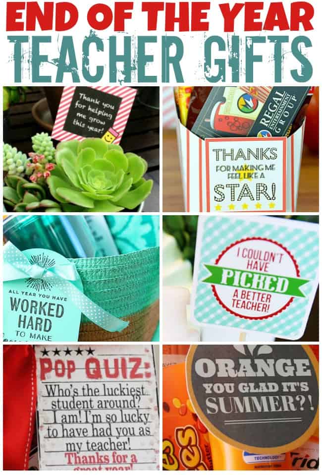 Coming up with End of the year teacher gifts just got super easy with these awesome ideas. Say "thank you" with a thoughtful gift your kid's teacher will actually use and love. #TeacherGifts #Teachers #EndoftheYearGiftIdeas #GiftIdeas