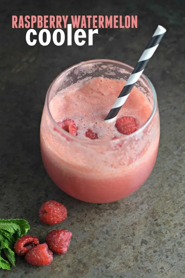 Raspberry Watermelon Cooler | Today's Creative Ideas