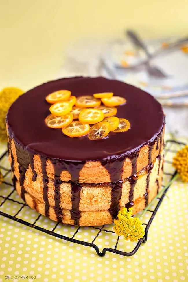 Jaffa Style Layered Cake