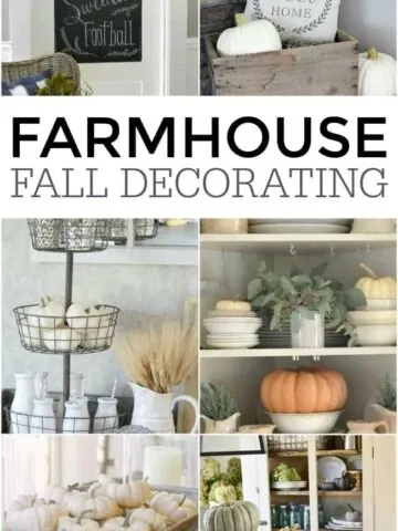 Join us in decorating for fall! Give your home some country charm this fall with this super cute farmhouse fall decor ideas and inspiration.