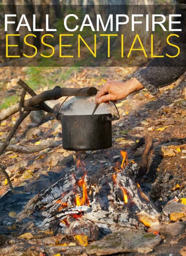 Spend a fantastic night around the campfire this fall season with these 5 must haves, Fall Campfire essentials. Perfect for a fall night!