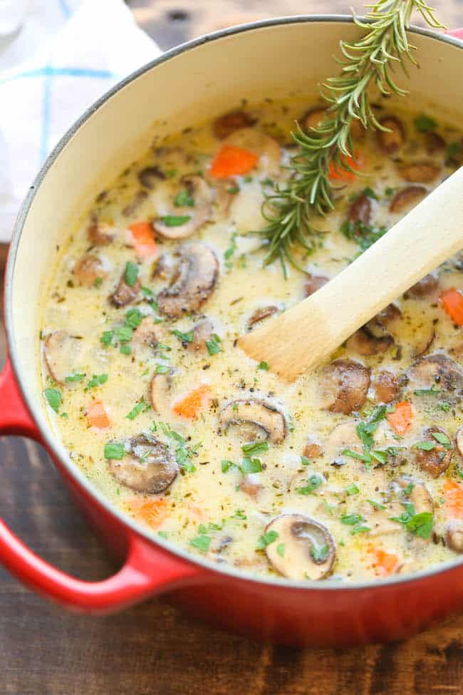 Creamy chicken mushroom soup Today s Creative Ideas