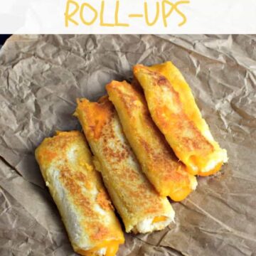 Give these fancy grilled cheese roll ups a try for your next party appetizer or for your kids' after-school snack. Just like a grilled cheese, but better!