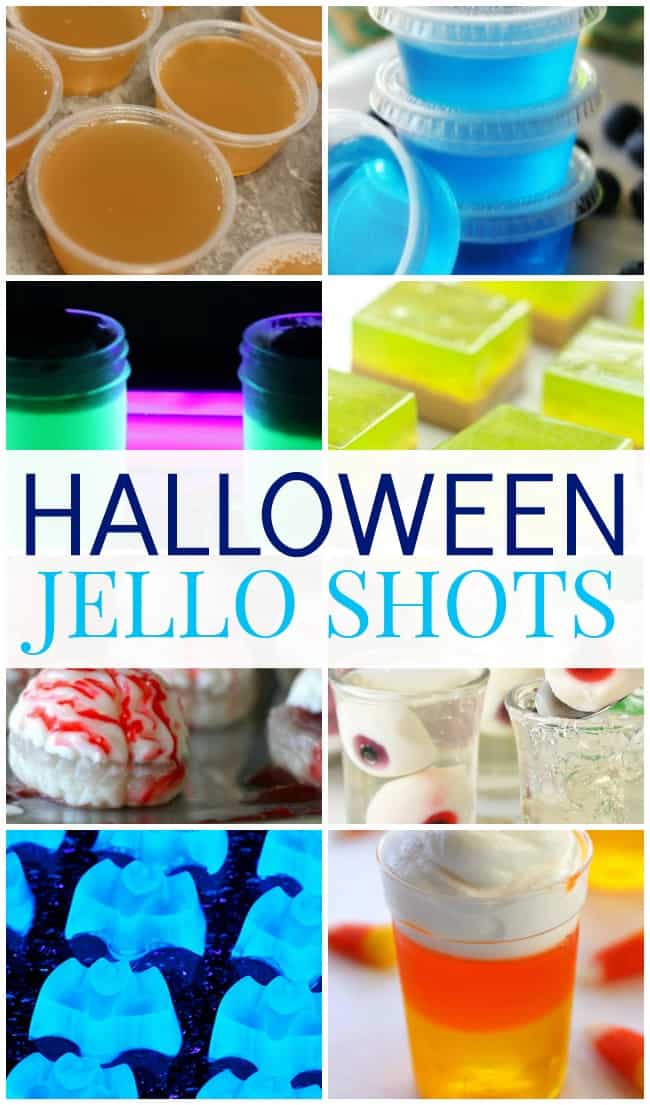 The perfect start to any adult Halloween party, these spooktacular Halloween jello shots. They are right up any of your guests' alley.