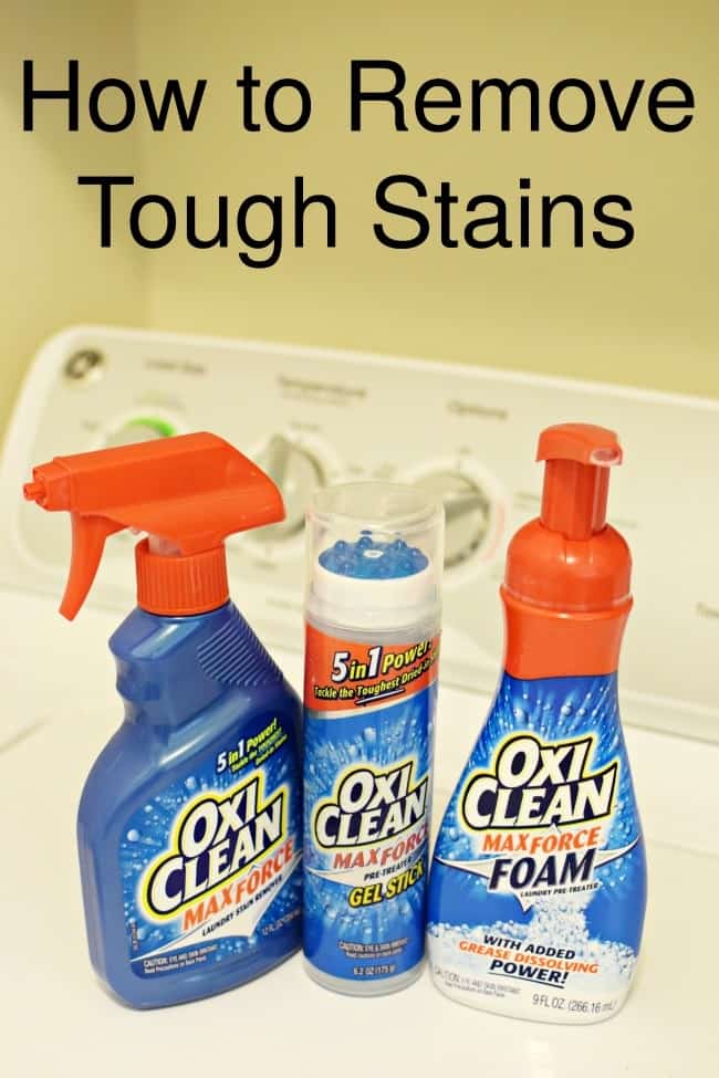 Learn how to remove tough stains with the best pre-treaters in the bunch. The key to removing tough stains is selecting the right pre-treat cleaner.