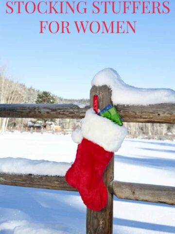 Stocking stuffer ideas for her! Ideas for your spouse, girlfriend, mom, older daughter, etc.