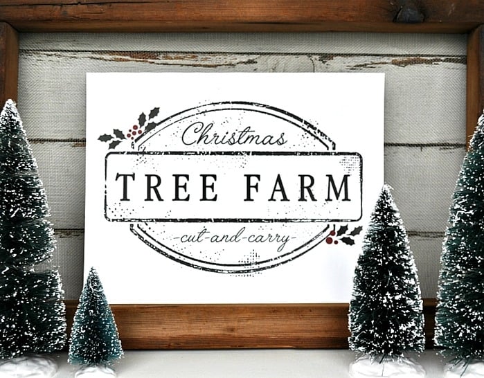 Free Farmhouse Christmas Printables by Today&rsquo;s Creative Ideas