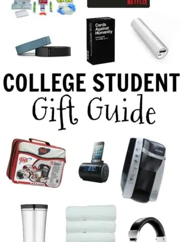 Whether you are looking for a Christmas gift idea or you are looking for that perfect gift for the senior who is just graduating high school these college student gift ideas will be just what you need.
