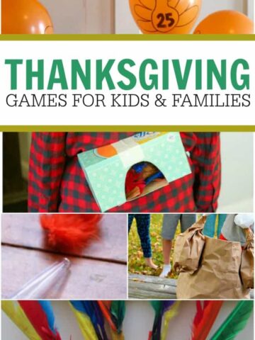 Make your Thanksgiving get together this year memorable with these fun Thanksgiving games for kids and the whole entire family.