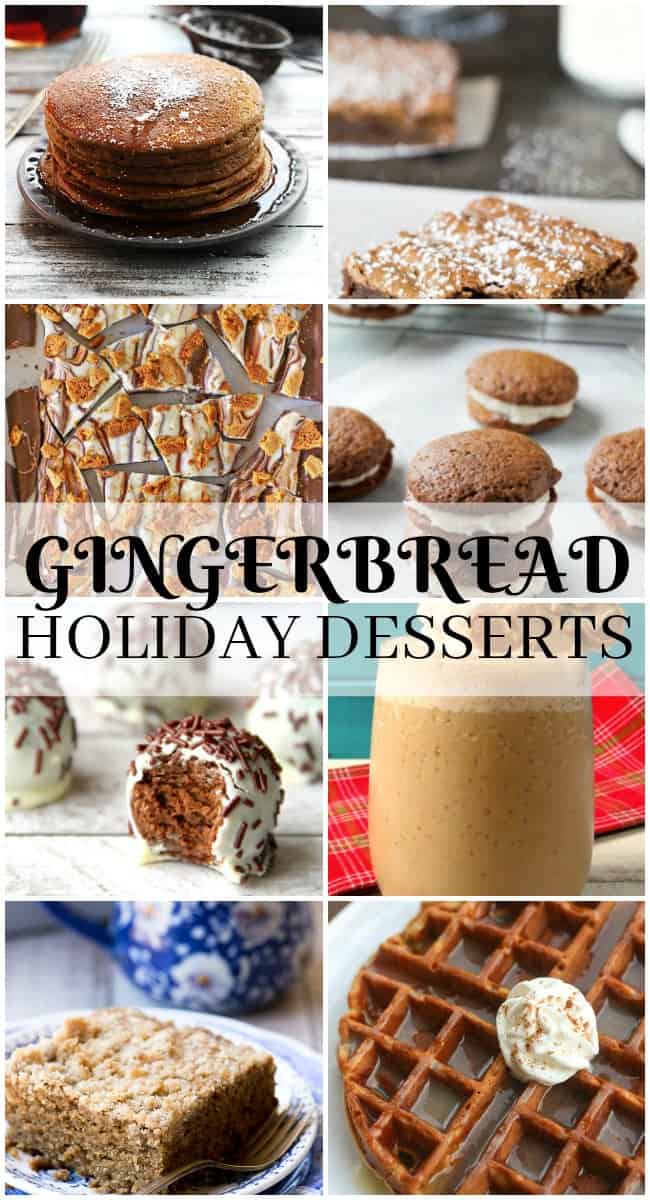 Easy Gingerbread Holiday Desserts