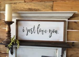 Farmhouse Valentine Decor - Neutral And Rustic Decorating Ideas