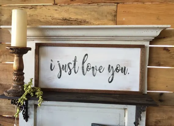 Farmhouse Valentine Decor - Neutral and Rustic Decorating Ideas